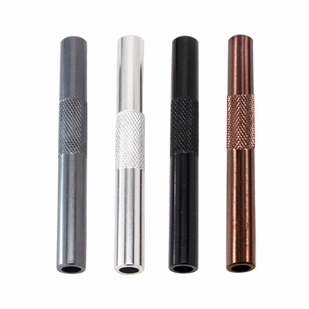 คุณภาพสูงโลหะฟาง Cool Gadget สําหรับชายอลูมิเนียมหลอดแบบพกพาอเนกประสงค์ – โปรปัง
