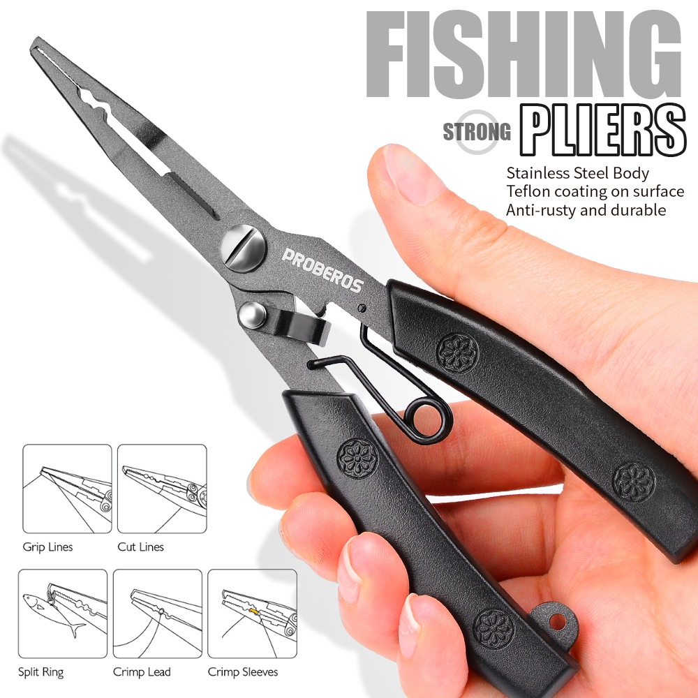 CISEA F307 คีม สายเบ็ด คีมตกปลา ชุดคีม คีม knipex คีมย้ํา ราคา ถูกที่สุด ดีลบีเคเค แกลเลอรีภาพที่ 3