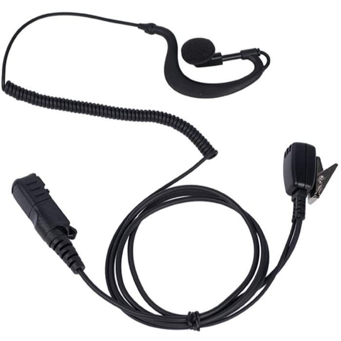 XPR 3500e XPR 3300e หูฟังพร้อมไมโครโฟนสําหรับวิทยุ Motorola XPR3300e XPR3500e XPR3300 XPR3500, ชุดหู