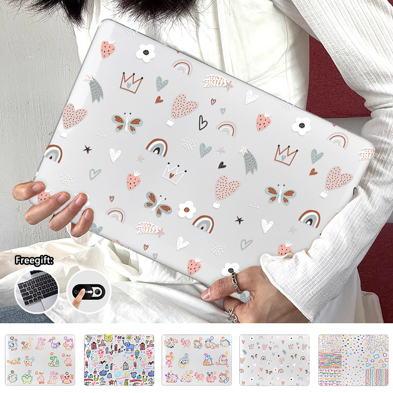 Simple Drawing พิมพ์สําหรับ 2025 Macbook Air13 M4 A3240 Pro14 M4 A3112 A3401 Air13 M2 A2681 M3 A3113