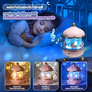 โคมไฟดวงดาว Galaxy Light Projector โคมไฟโปรเจคเตอร์ โคมไฟ