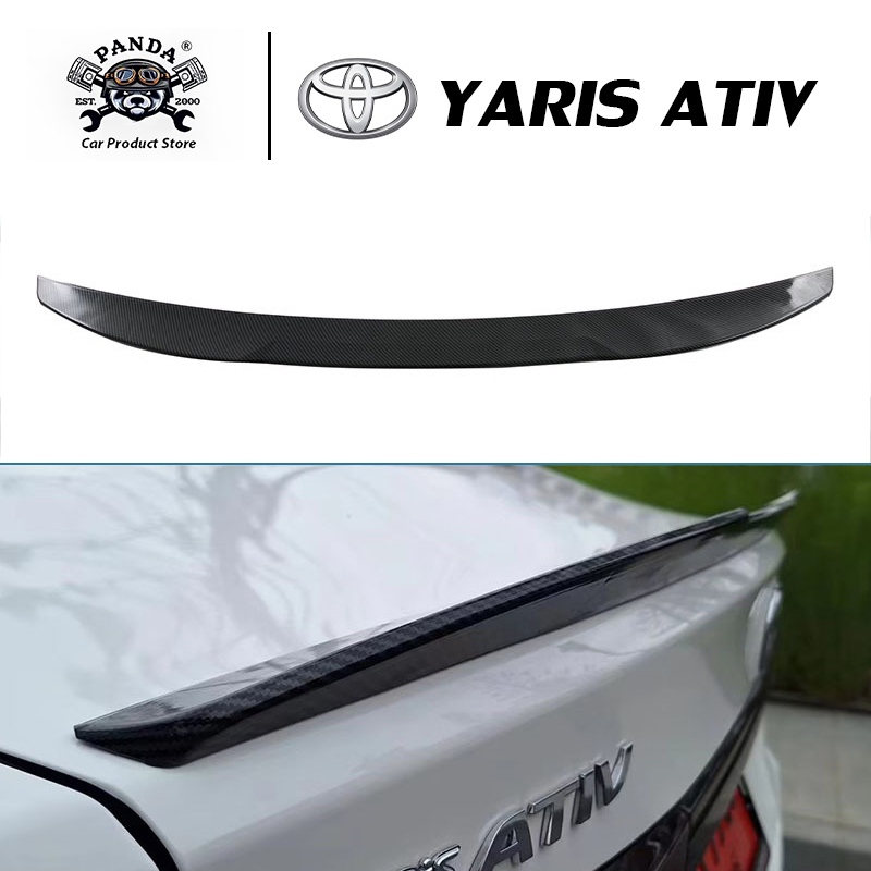 [Panda] สปอยเลอร์หลัง Yaris Ativ  [2023-ปัจจุบัน] สปอยเลอร์ spoiler การติดตั้งแบบไม่สูญเสีย จัดส่งจากกรุงเทพ