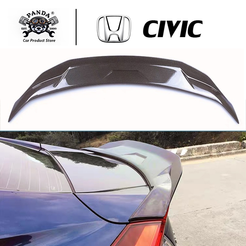 [Panda] สปอยเลอร์หลัง  Honda civic fc [2016-2020] สปอยเลอร์ spoiler การติดตั้งแบบไม่สูญเสีย จัดส่งจา