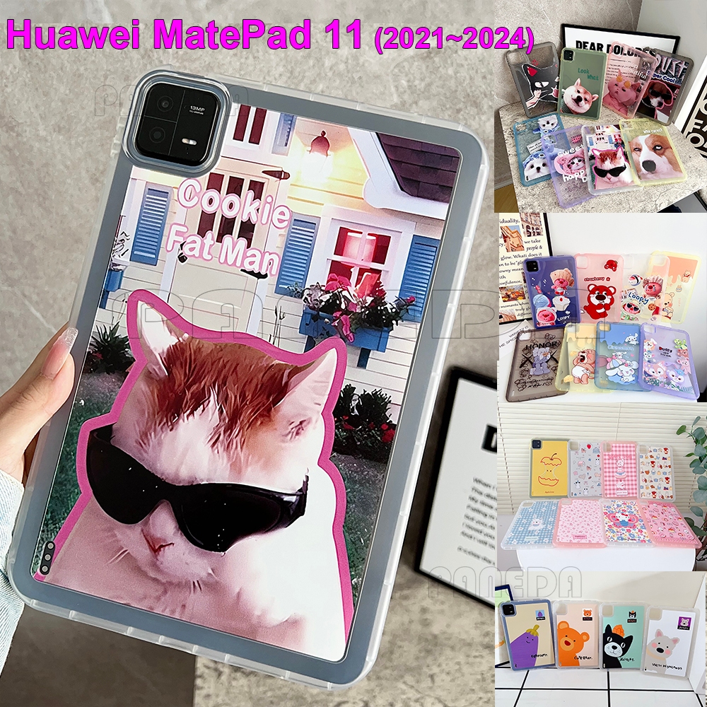 สําหรับHuawei MatePad 11 2021 2023 2024 10.95 "11.0 "DBY-W09 DBR-W10 DBR-W00 แฟชั่นแท็บเล็ตป้องกันกร