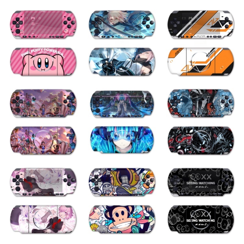 สติกเกอร์ป้องกัน PSP 3000/PSP 2000 สําหรับ PSP 3000/PSP 2000, ฟิล์ม PSP 3000/PSP 2000, อุปกรณ์เสริมP