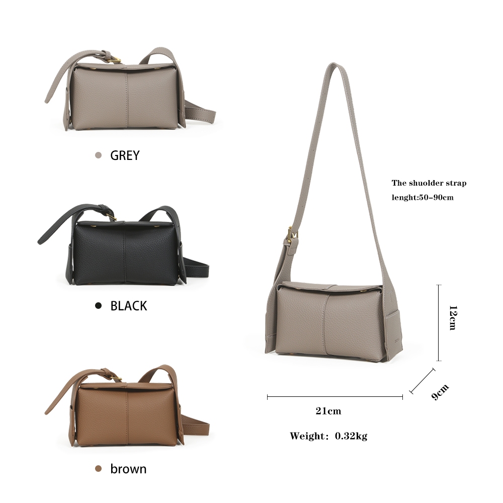 (COCOTAYA) Yulia Bag New Style Fashion All-Match Soft Leather Ladies Messenger Bag, กระเป๋าสะพายไหล่