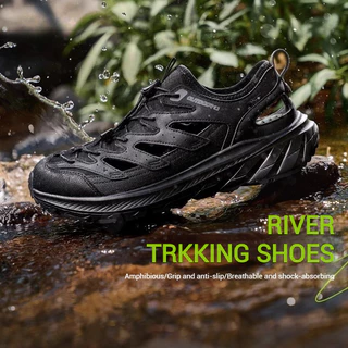 【xtep】River trekking shoes | รองเท้าผู้ชายรองเท้าแตะฤดูร้อนกลางแจ้งกีฬารองเท้าชายหาด