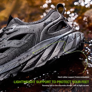 【xtep】River trekking shoes | รองเท้าผู้ชายรองเท้าแตะฤดูร้อนกลางแจ้งกีฬารองเท้าชายหาด