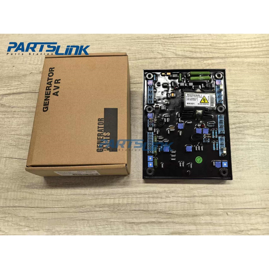 Avr MX321 ตัวควบคุมแรงดันไฟฟ้าอัตโนมัติ แบบเปลี่ยน สําหรับเครื่องกําเนิดไฟฟ้าไร้แปรงถ่าน
