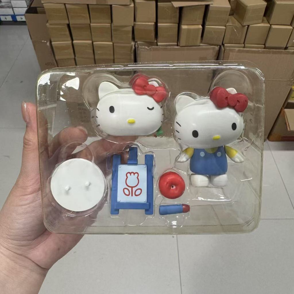Kaiyodo Revoltech Sanrio Hello Kitty PVC Action Figure ราคา ถูกที่สุด ดีลบีเคเค