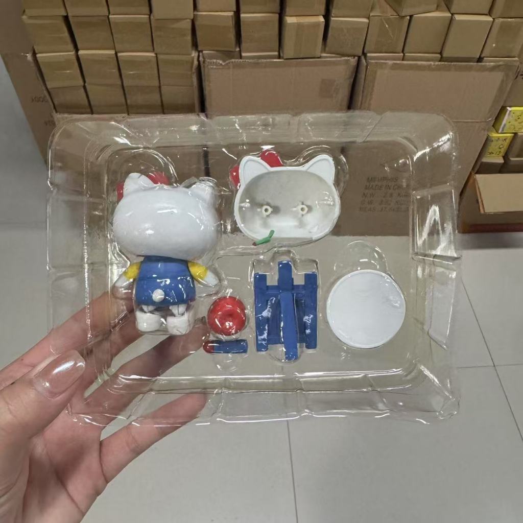 Kaiyodo Revoltech Sanrio Hello Kitty PVC Action Figure ราคา ถูกที่สุด ดีลบีเคเค แกลเลอรีภาพที่ 5