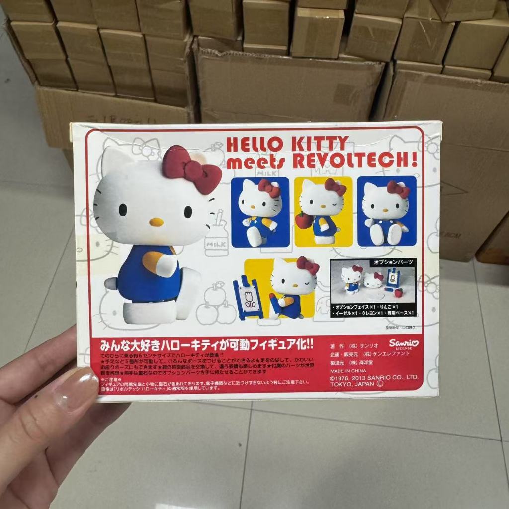 Kaiyodo Revoltech Sanrio Hello Kitty PVC Action Figure ราคา ถูกที่สุด ดีลบีเคเค แกลเลอรีภาพที่ 3