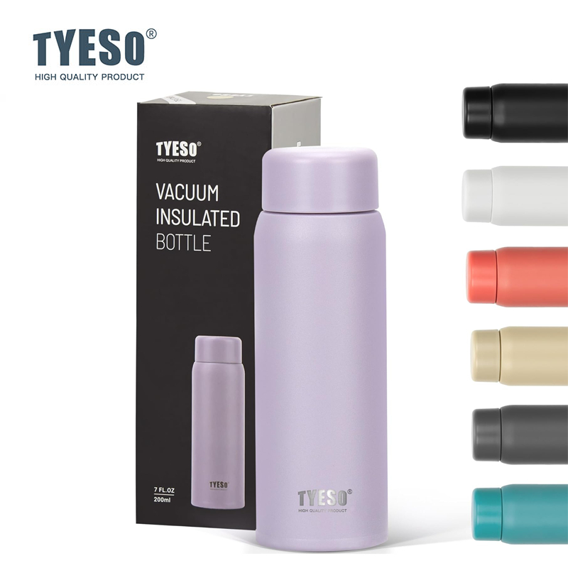 Tyeso Mini pocket Bottle สแตนเลสคู่ 150ml/200ml TS-8715B/TS-8716B