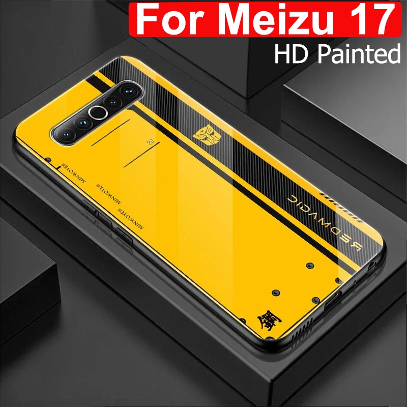 MEIZU 9HสําหรับMeizu 21 หมายเหตุกรณีMeizu 21 Pro 21Pro 21Note Hardกระจกนิรภัยโทรศัพท์ปกหลังสําหรับMe