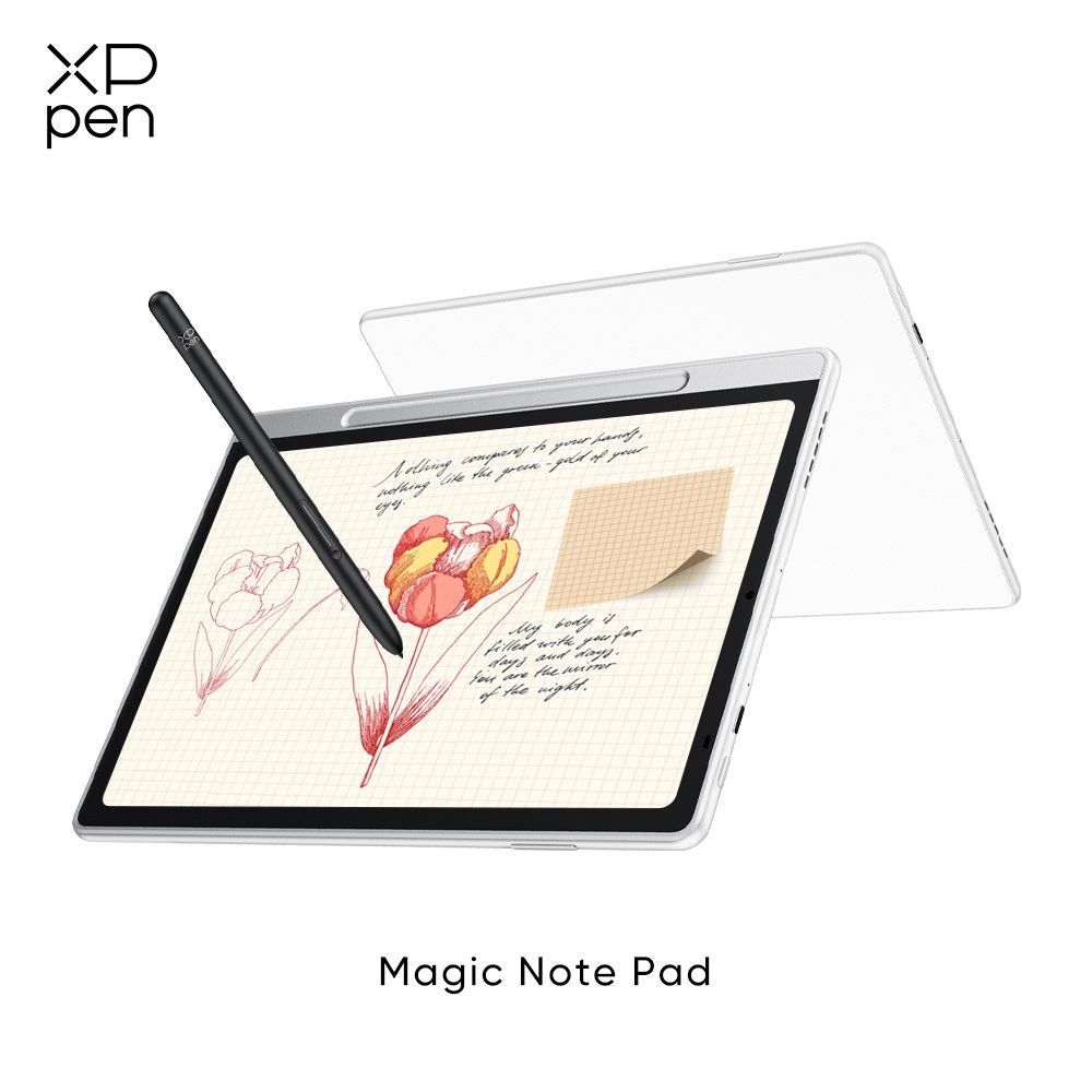 XPPen Magic Note Pad เครื่องอ่านอีบุ๊ก Android 14 90HZ อัตราการรีเฟรชแท็บเล็ต 3-in-1 หมึกบันทึกสี กร