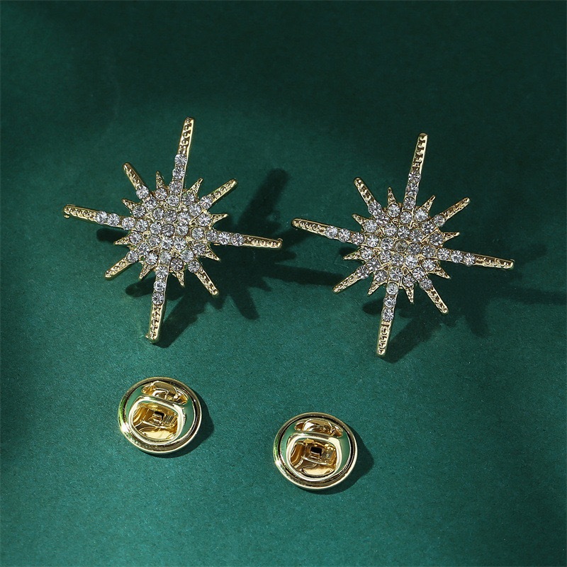 High-end Lovely Star เข็มกลัดขนาดเล็ก Pin Temperament shine Starlight เข็มกลัด Pin อุปกรณ์เสริมยอดนิยม