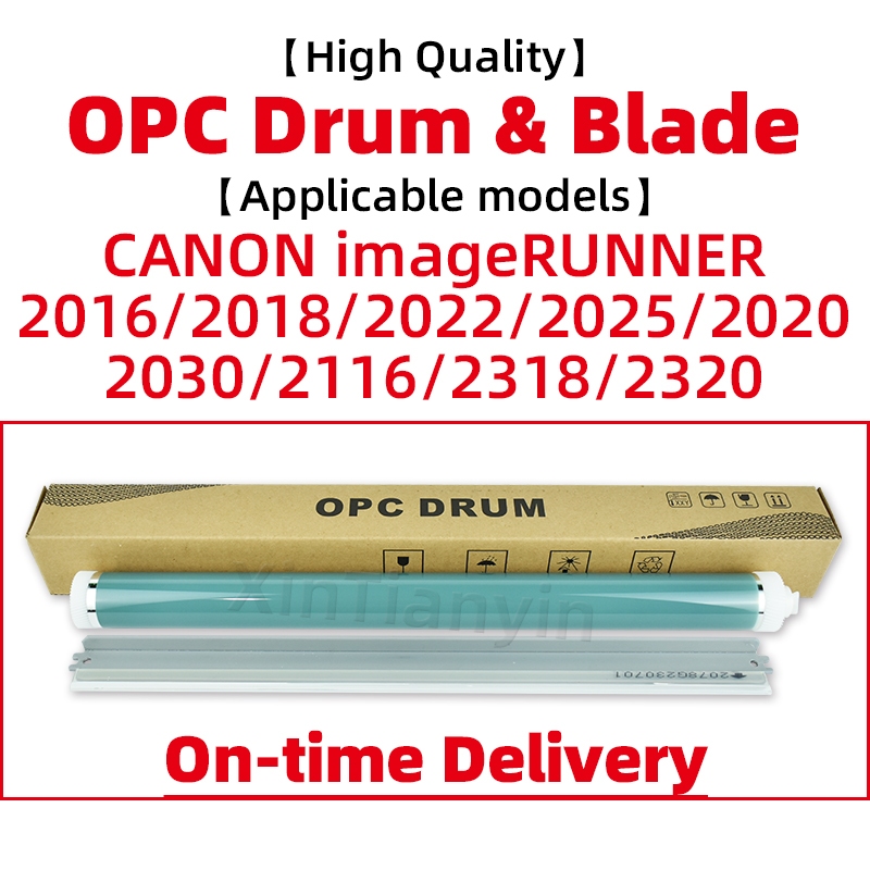 Long Life OPC กลองสําหรับ Canon 2016 2018 2022 2025 2030 2020 2116 2318 2320 NPG-28 IR ทําความสะอาดใบมีด OEM สีใบมีดแม่เหล็ก