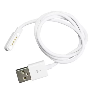 4Pin 7.62 มม.Spacing สายชาร์จแม่เหล็กสําหรับนาฬิกาสมาร์ทนาฬิกาข้อมือคั้นน้ําผลไม้ USB Power Charger