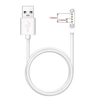 4Pin 7.62 มม.Spacing สายชาร์จแม่เหล็กสําหรับนาฬิกาสมาร์ทนาฬิกาข้อมือคั้นน้ําผลไม้ USB Power Charger