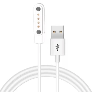 4Pin 7.62 มม.Spacing สายชาร์จแม่เหล็กสําหรับนาฬิกาสมาร์ทนาฬิกาข้อมือคั้นน้ําผลไม้ USB Power Charger