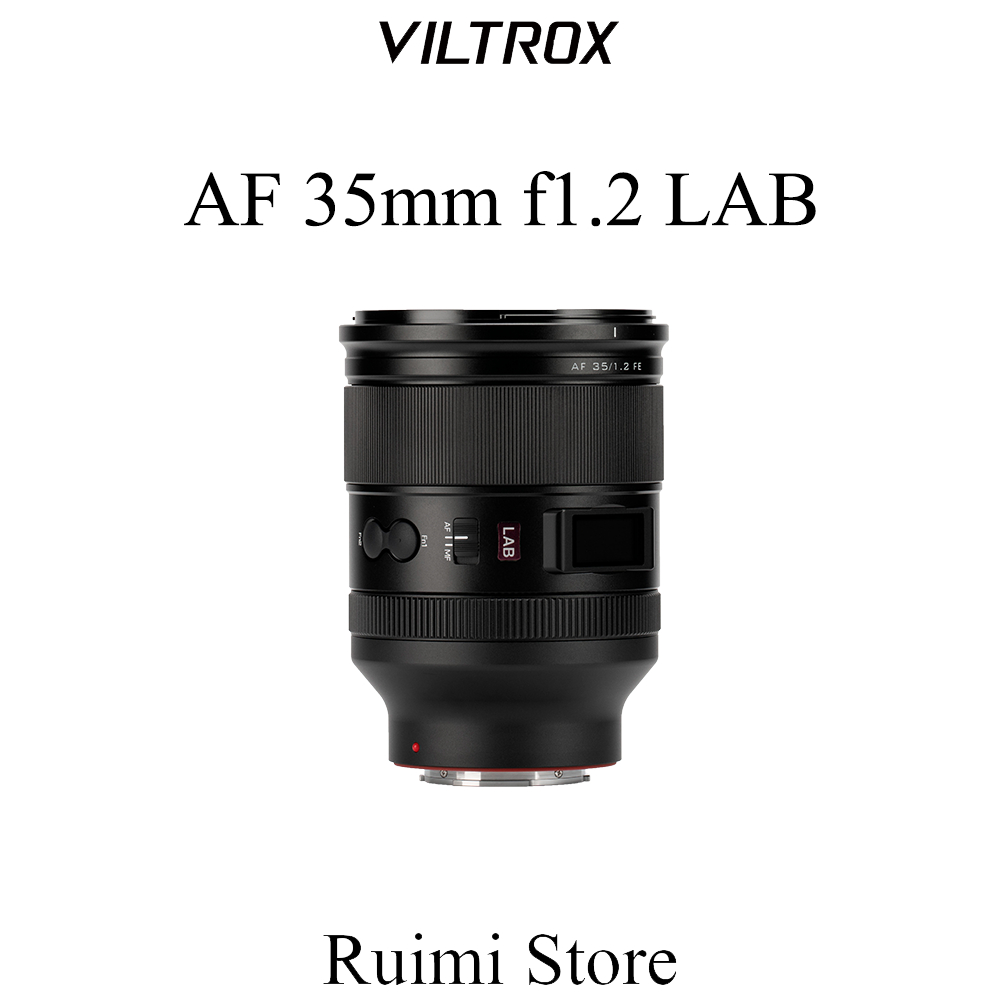 VILTROX 35 มม. f1.2 LAB Series เลนส์โฟกัสอัตโนมัติแบบเต็มเฟรมสําหรับ  E Mount 35mm f1.2