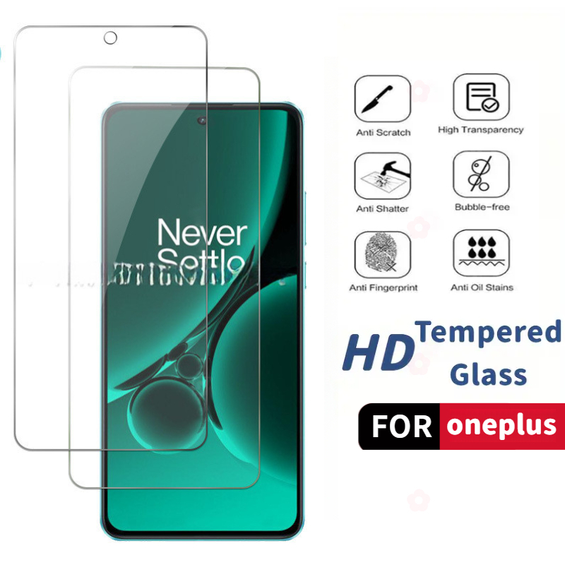 1/3Pack กระจกนิรภัยป้องกันหน้าจอสําหรับ Oneplus 10T 9 9R 7 6T 7T 8T Nord CE3 N10 N100 CE Ace3V ACE2V