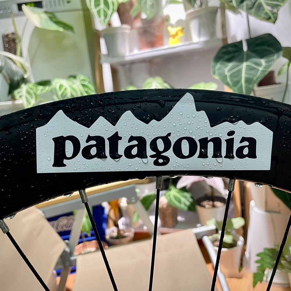 สติ๊กเกอร์ Patagonia Outdoor Camping Snow Mountain Patagonia สติ๊กเกอร์ติดรถยนต์กันน้ํา