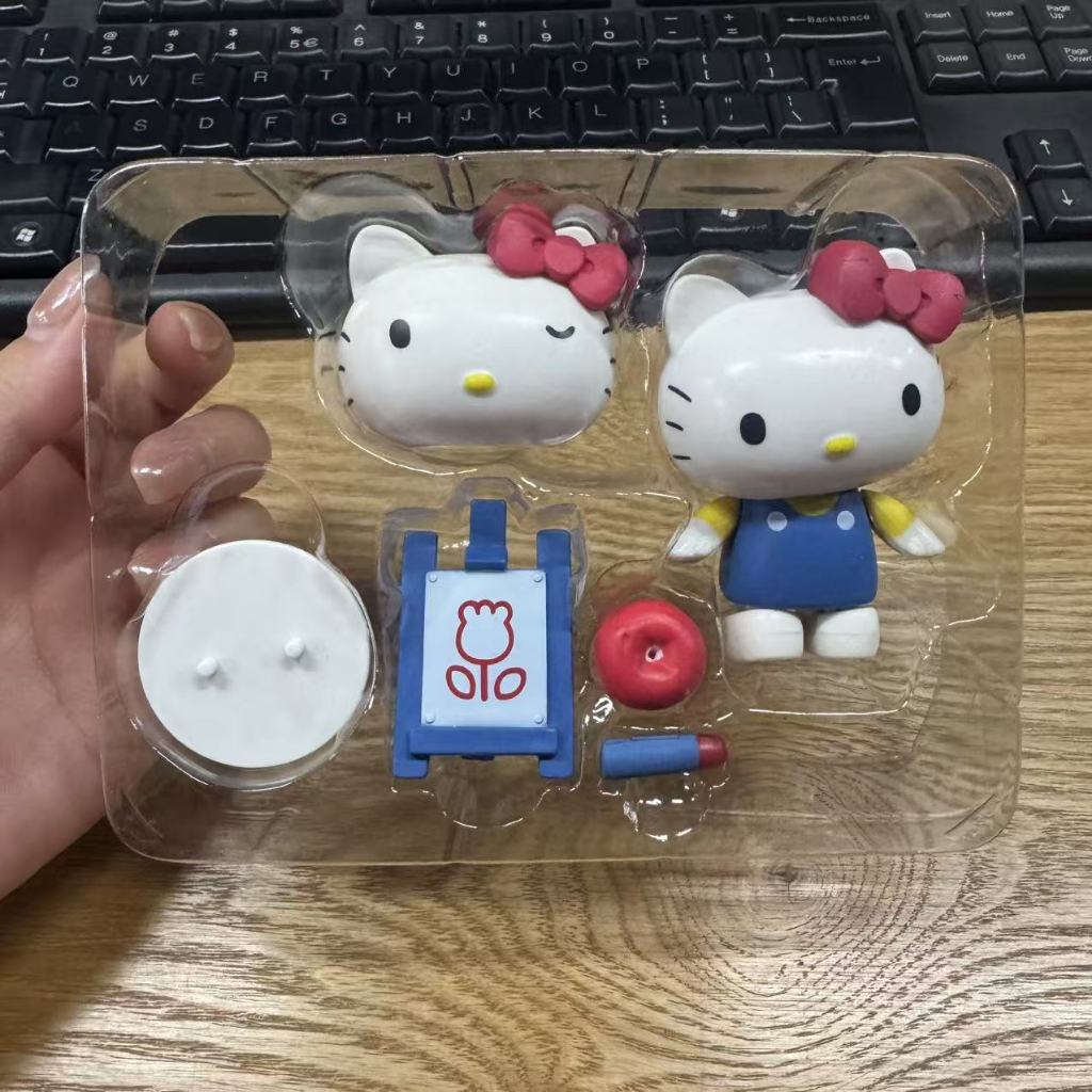 Kaiyodo Revoltech Sanrio Hello Kitty PVC Action Figure ราคา ถูกที่สุด ดีลบีเคเค แกลเลอรีภาพที่ 8