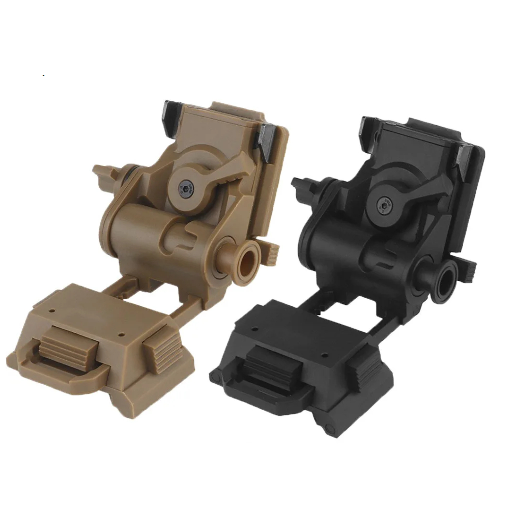 L4G24 NVG Night Vision อุปกรณ์หมวกนิรภัยพับ Night Vision Goggles หมวกกันน็อคไนลอนเหมาะสําหรับ PVS15 