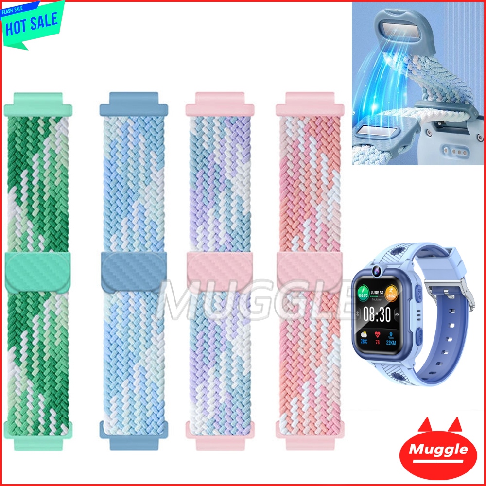 สาย AWEI H30 AWEI H29 Kids Awei นาฬิกาเด็ก สายนาฬิกาไนลอนสายรัดข้อมือยืดหยุ่น AWEI นาฬิกาสายแม่เหล็ก