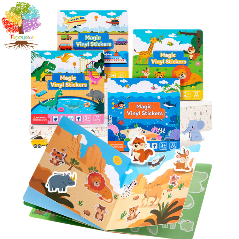 ของเล่นมอนเตสซอรี่ 0-3 ปีเด็กหนังสือเงียบ ตีนตุ๊กแก หนังสือผ้าฉีกขาดทารกต้นการศึกษาของเล่นเพื่อการศึกษา