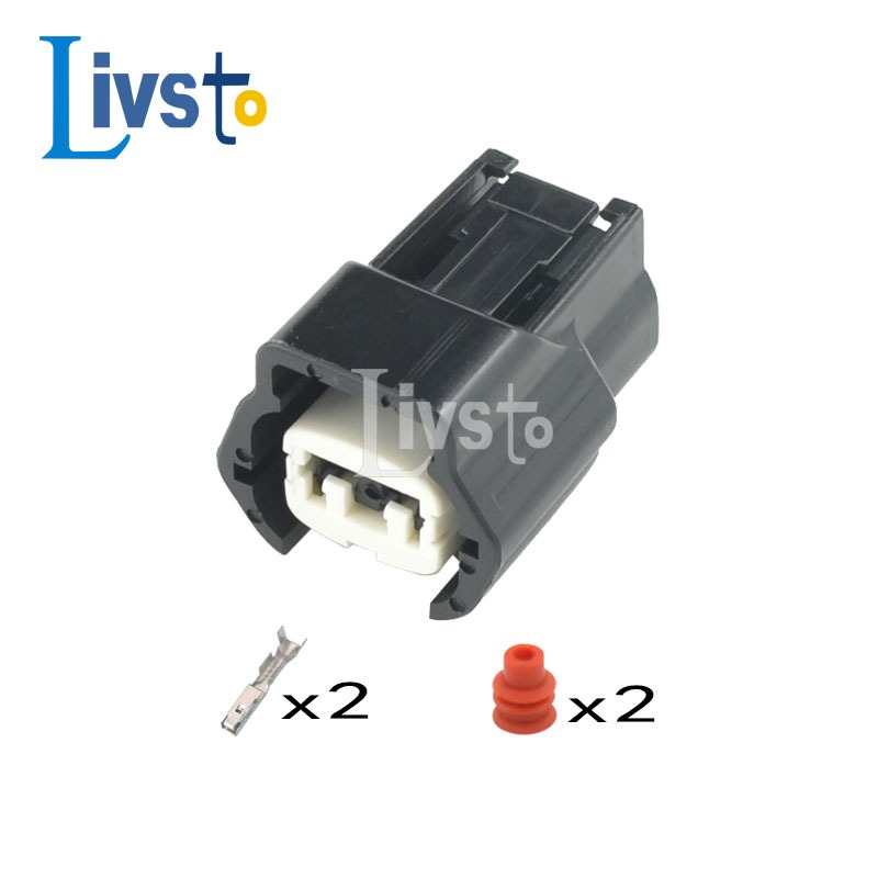 1 ชุด 6189-0773 6918-1594 2 ขาหญิงหัวฉีดน้ํามันเชื้อเพลิงรถสายไฟสําหรับ Nissan 300zx DJ7027A-2.2-21 G337