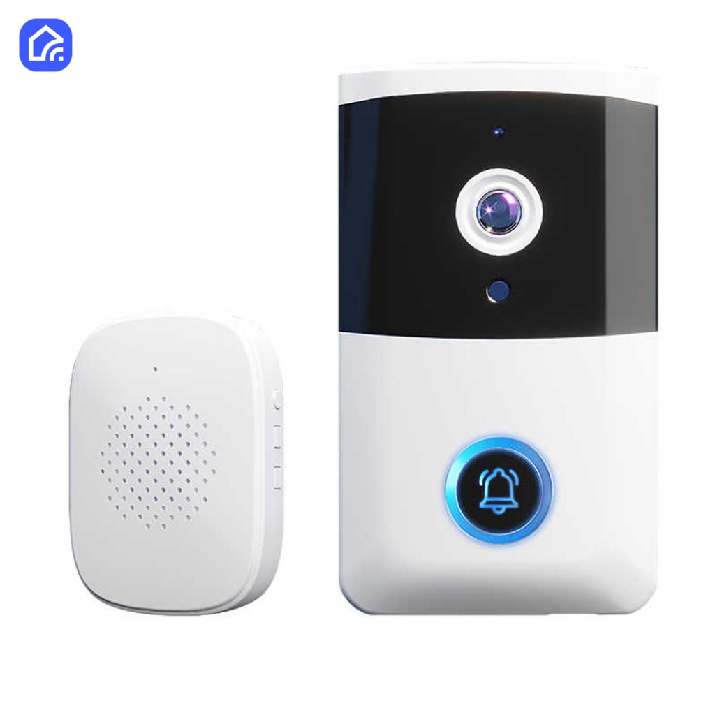 XSmart Home i5 Smart Visual Doorbell Video 2-Way Talk HD Night Vision การตรวจจับการเคลื่อนไหวการเข้า