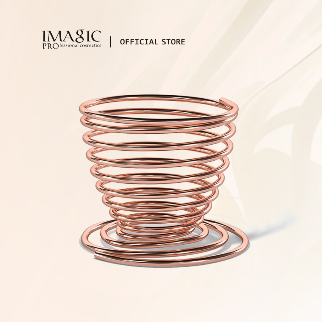 IMAGIC ที่วางฟองน้ำแต่งหน้า รูปน้ำไข่ แบบโลหะ