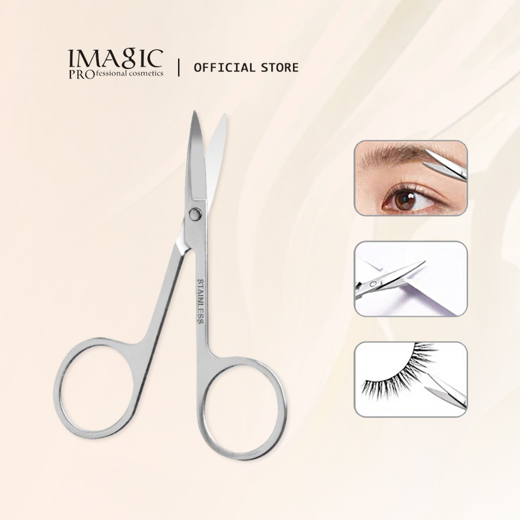 Imagic กรรไกรสแตนเลสสําหรับตัดแต่งคิ้วขนาดเล็กแบบมืออาชีพ