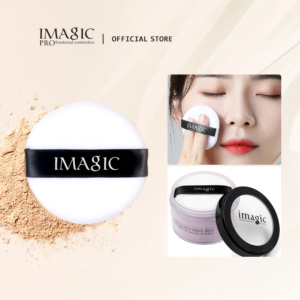 IMAGIC พัฟแต่งหน้า สัมผัสนุ่ม สำหรับลงแป้ง เซ็ตเครื่องสำอาง