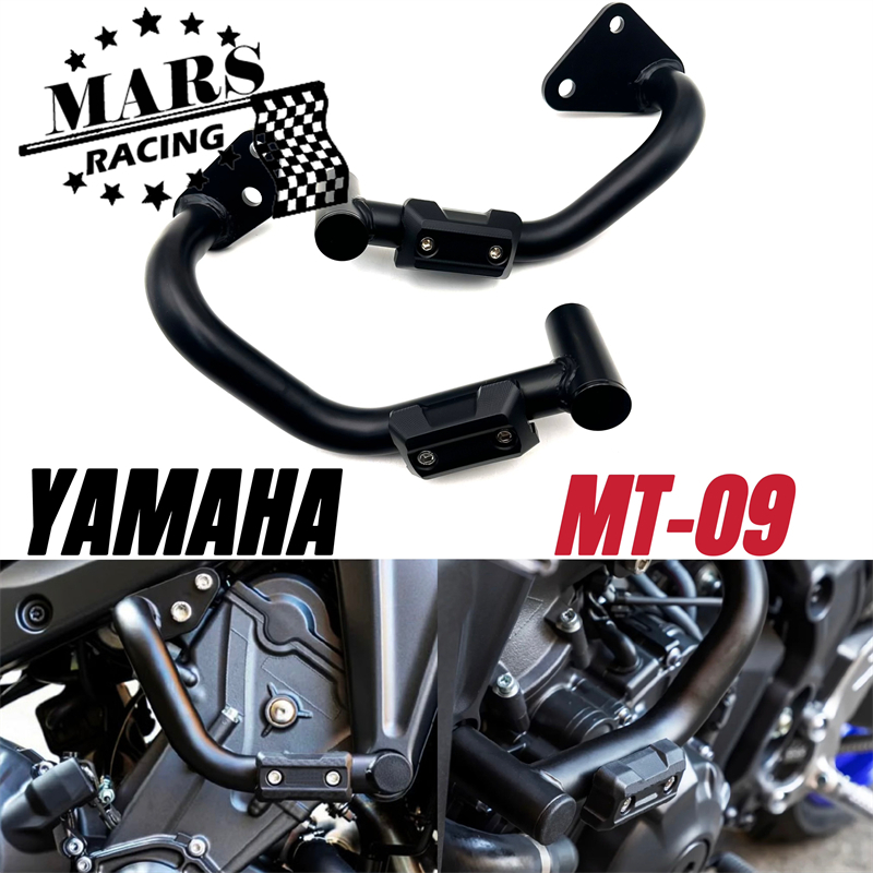 สําหรับ YAMAHA MT09 MT-09 2021 2022 2023 2024 2025 Y-MAT 21-25 MT 09 อุปกรณ์มอเตอร์ไซค์ลดลงเกราะกันช