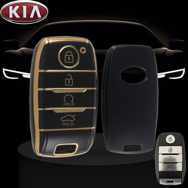 KIA Car Key Case KIA Rondo Key Cover Remote Key Case เหมาะสําหรับ KIA Rondo/Sonet/Seltos/Carens