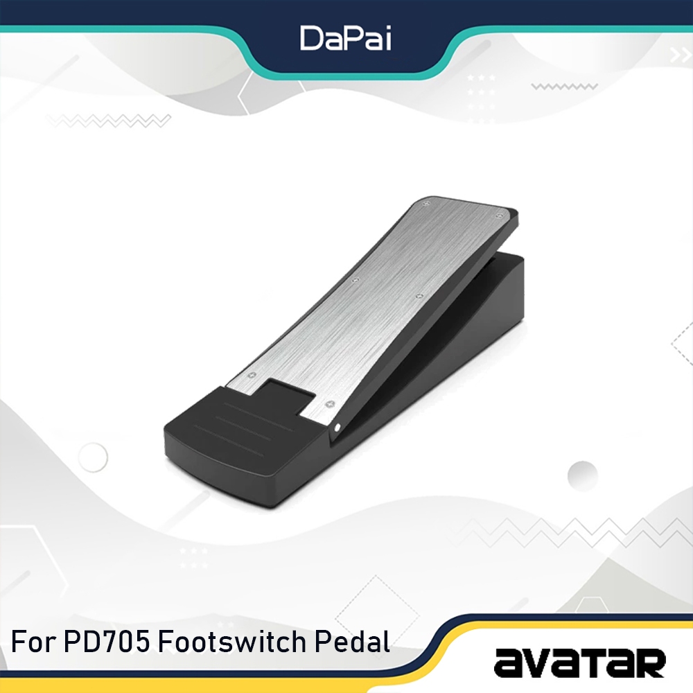 Avatar PD705/PD708 แป้นเหยียบสวิตช์เท้าสําหรับ PD705/PD708 แผ่นรองเพอร์คัชชัน