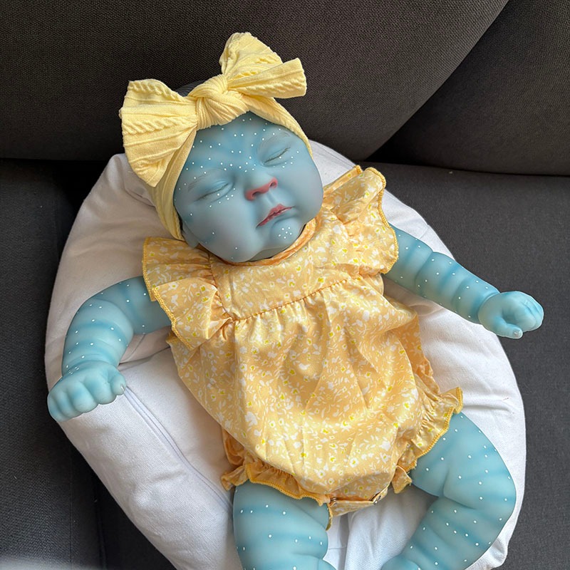 Bebe Peaches ตุ๊กตาเด็กแรกเกิด Ward Reborn ขนาดเด็กภาพจริง Handmade 3D Skin Rooted Hair หลอดเลือดดําที่มองเห็นได้