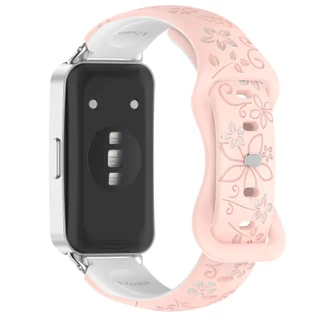 สายรัดซิลิโคนนูนอุปกรณ์เสริมวงสําหรับ Huawei Band 11 Pro 10 9 8