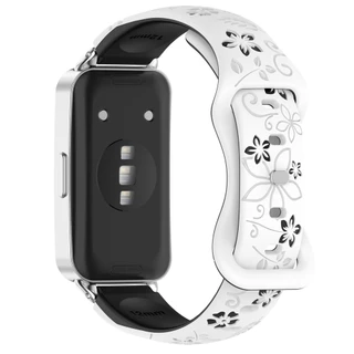 สายรัดซิลิโคนนูนอุปกรณ์เสริมวงสําหรับ Huawei Band 11 Pro 10 9 8