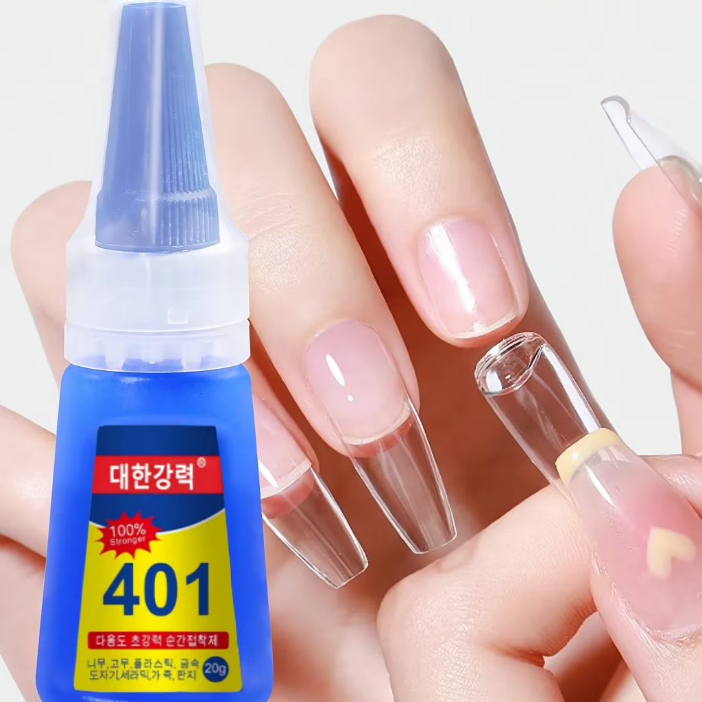 กาวติดเล็บของมิสชีริ่ง, แผ่นติดเล็บ, ของตกแต่งเพชร, เครื่องมือเพ้นท์เล็บกาว โฆษณา