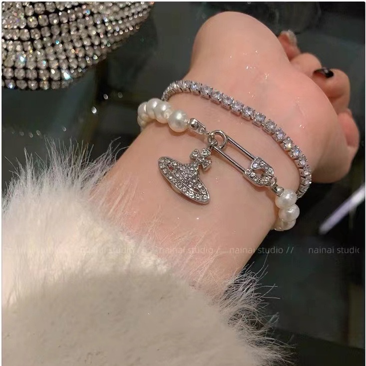 ลูอิโมะ แฟชั่นเสน่ห์เพทายสร้อยข้อมือเทนนิสยืดหยุ่นโซ่สร้อยข้อมือคริสตัลปรับโซ่สร้อยข้อมือผู้หญิงเครื่องประดับใหม่