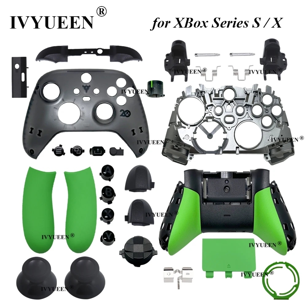 IVYUEEN 20th Shell Case สําหรับ Xbox Series XS Core Controller เปลี่ยนฝาครอบปุ่ม Faceplate ด้านหน้า