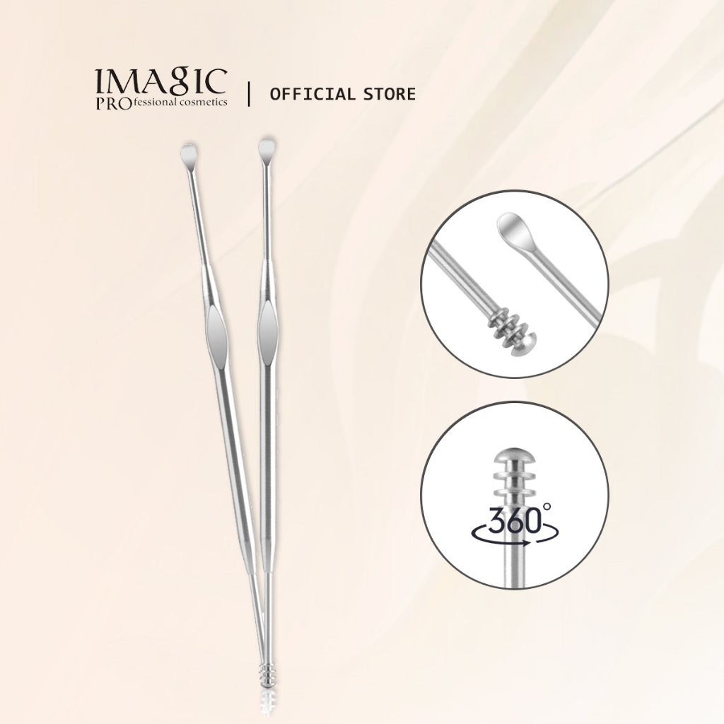 Imagic อุปกรณ์ทําความสะอาดหูแบบพกพาสแตนเลส
