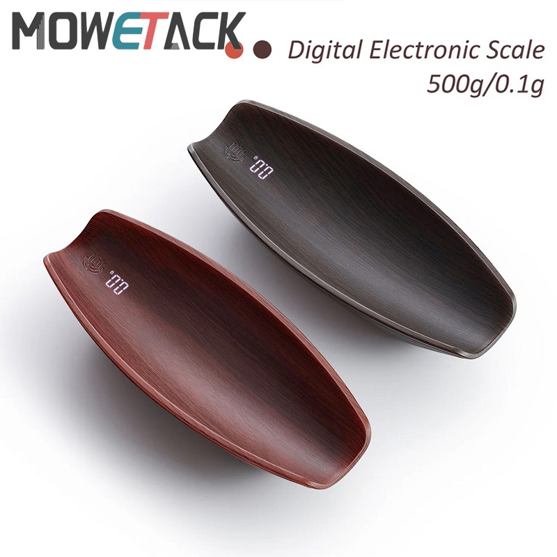 Pocket Electronic Scale 500g/0.1g เครื่องชั่งน้ําหนักดิจิตอลสําหรับชากาแฟ Bean Spices เครื่องชั่งครัวความแม่นยําสูงพร้อมการชาร์จ