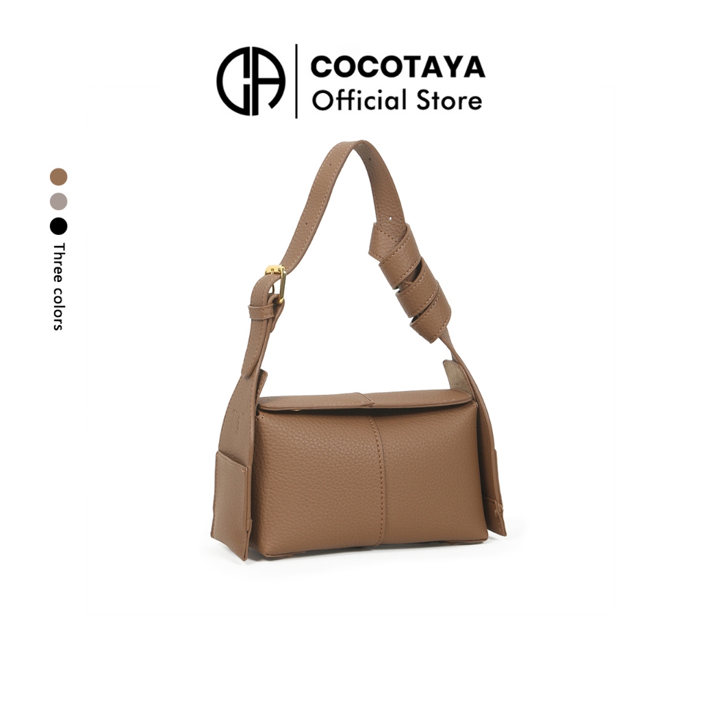 (COCOTAYA) Yulia Bag New Style Fashion All-Match Soft Leather Ladies Messenger Bag, กระเป๋าสะพายไหล่