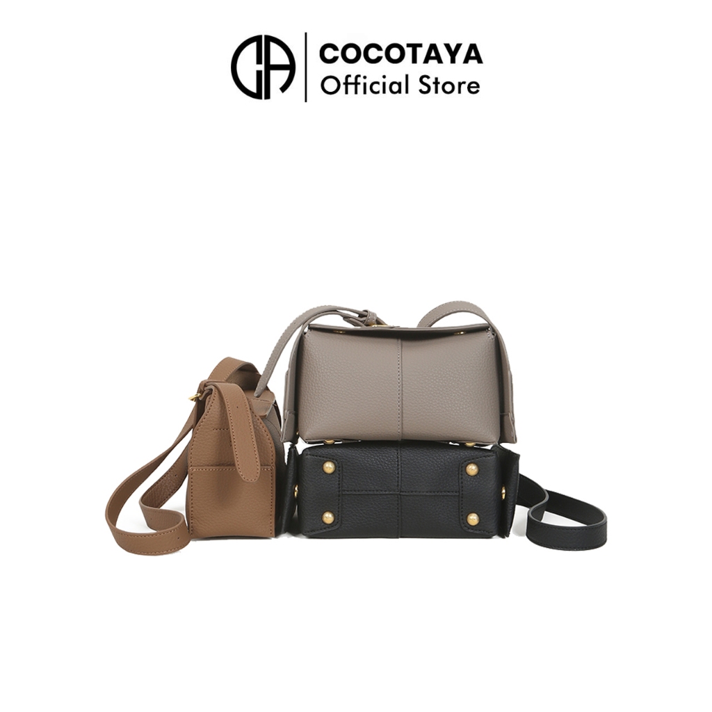 (COCOTAYA) Yulia Bag New Style Fashion All-Match Soft Leather Ladies Messenger Bag, กระเป๋าสะพายไหล่