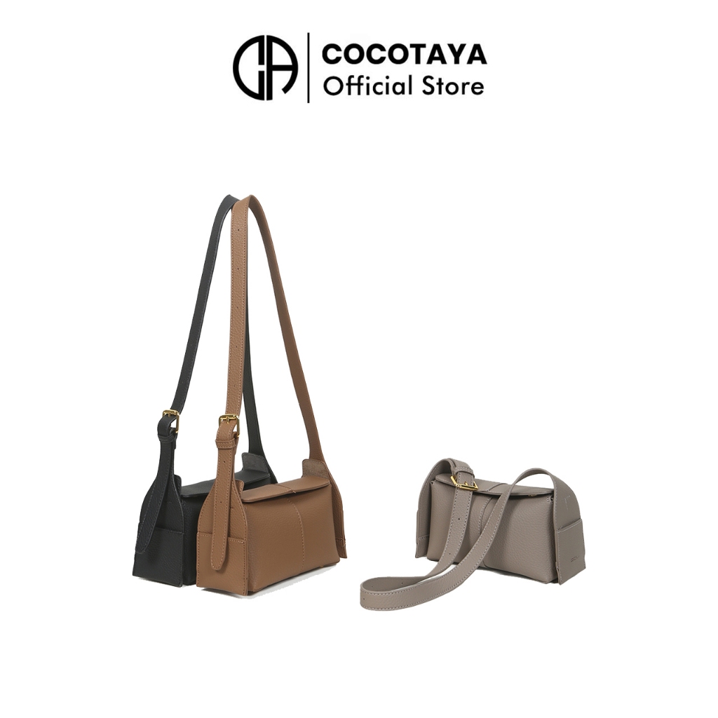 (COCOTAYA) Yulia Bag New Style Fashion All-Match Soft Leather Ladies Messenger Bag, กระเป๋าสะพายไหล่
